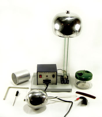 Van de graff generator w/ accessories