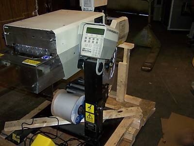 1996 automated excell-100 autobagger w/pi-4000 printer