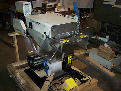 1996 automated excell-100 autobagger w/pi-4000 printer
