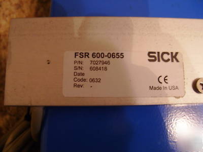 Sick FSR600 flat surface recognition system - complete