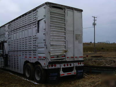 1979 merritt double decker livestock trailer in ohio