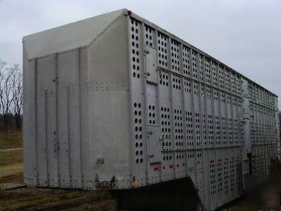 1979 merritt double decker livestock trailer in ohio