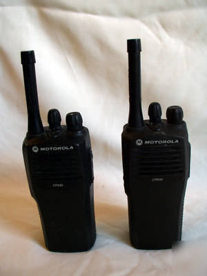 2 x motorola CP040