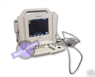 Acuson cypress portable ultrasound machine with 3V-2C