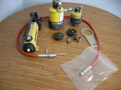 Enerpac hydraulic swaging unit presetting tool