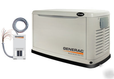 Generac guardian model 5504 17 kw generator 