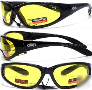 Hercules safety glasses sunglasses yellow lens Z87.1