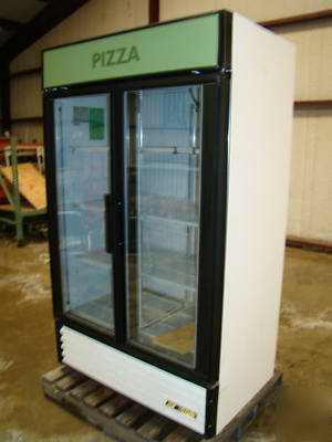 True 2 door glass freezer gdm-43F