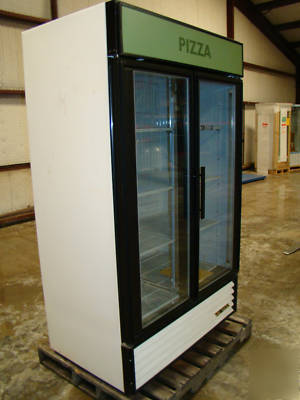 True 2 door glass freezer gdm-43F