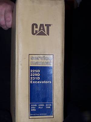 Caterpillar service manual 225D 229D 231D excavators