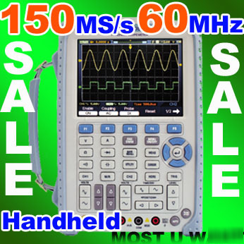 Handheld digital oscilloscope multimeter 60MHZ150MS/s n