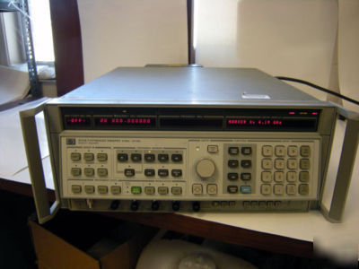 Hp agilent 8341B synth. sweep generator opt 003, 004