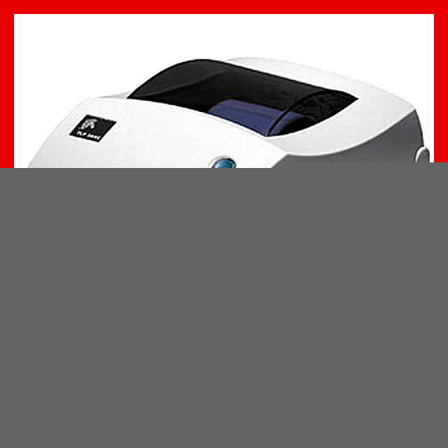 New zebra tlp 2844-z usb/serial/parallel label printer