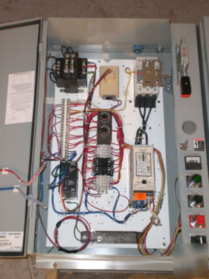 Cutler hammer enclosed electrical control panel