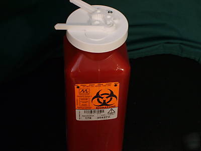 Hazardous waste containers- lot of 6