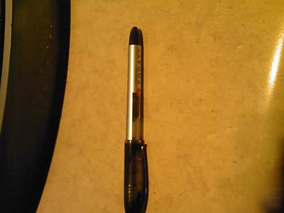 Rollerball pens liquid blk ink 12 pk foray 