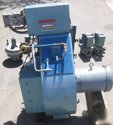 Webster 400 hp natural gas burner