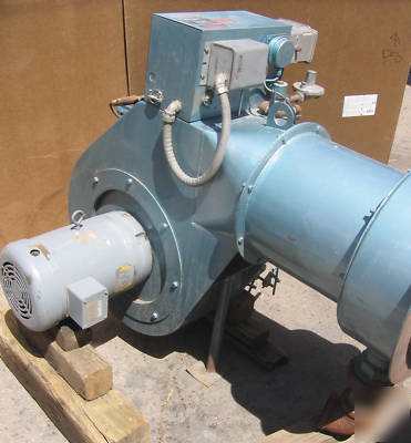 Webster 400 hp natural gas burner