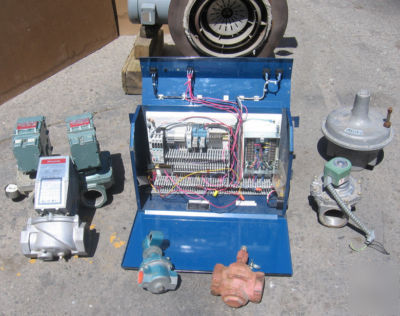 Webster 400 hp natural gas burner