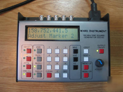 Ward 160MHZ sine/square wave sweep function generator