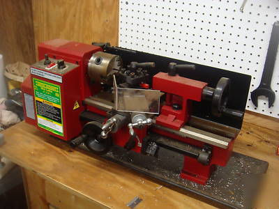 Machine shop metal lathe milling machine bench and all