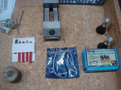 Machine shop metal lathe milling machine bench and all