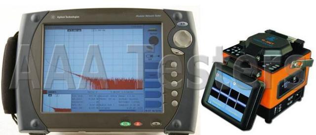 New agilent N3900A otdr & jilong kl-300T fusion splicer