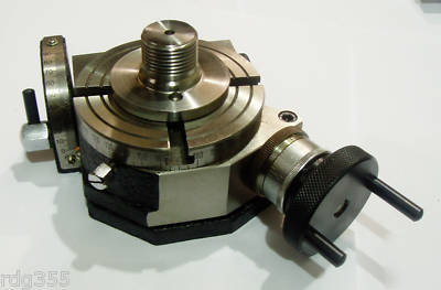 Rdgtools 100MM tilting rotary table with myford mount