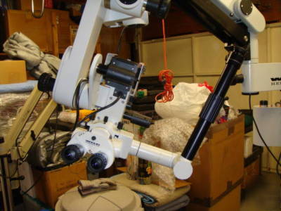 Leica M651 surgical microscope microsurg / warranty