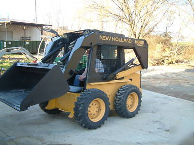 New holland LX665 turbo skid steer loader, excellent