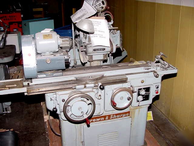 Brown & sharpe 13 tool & cutter grinder, dro,