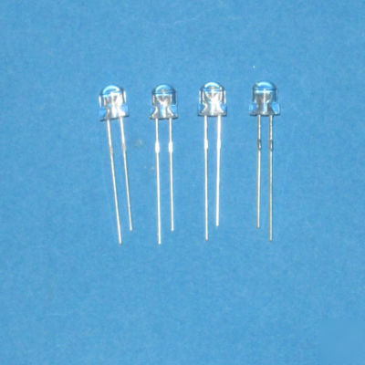 New 100 pcs led light emitting diode 5MM white 1400MCD