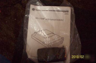 New rs-232/rs-422 optical isolator from black box 