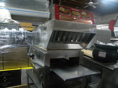 Quizno sub conveyor pizza sandwich QT14 holman oven bun