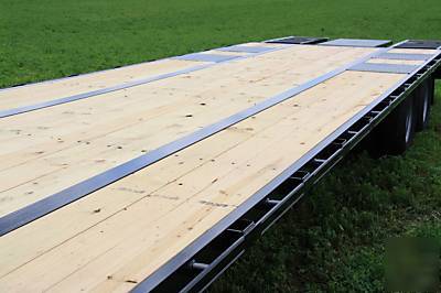 Sale 30' lo pro tandem dual gooseneck trailer-22,400# 