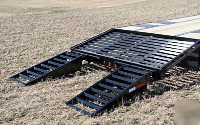 Sale 30' lo pro tandem dual gooseneck trailer-22,400# 