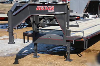 Sale 30' lo pro tandem dual gooseneck trailer-22,400# 