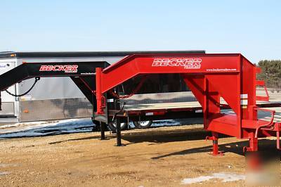 Sale 30' lo pro tandem dual gooseneck trailer-22,400# 