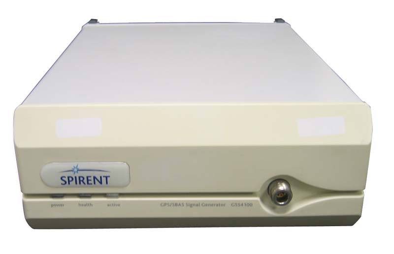 Spirent GSS4100 gps/sbas simulator