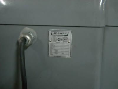 Hobart 60 qt mixer h 600T 2 hp pizza prep bakery cakes
