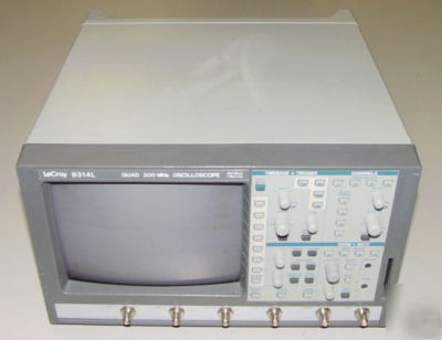 Lecroy 9314L 300 mhz 100 msa s digital oscilloscope