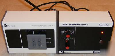 Pharmacia single path monitor UV1 control/optical units