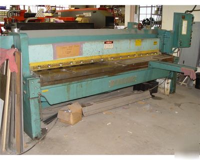Wysong shear model 1010, 10' x 10 ga. (3/16