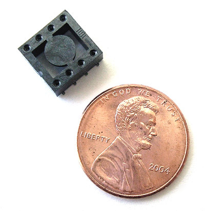 8 pin dip to surface mount ic adaptor socket (10) lot