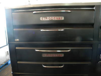 Blodgett 961-s steel two deck baking bread oven pizza