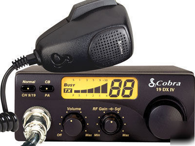 Cobra 19 compact cb radio /w/ free antenna included