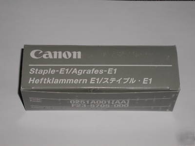 New 25,000 genuine canon E1 staples 0251A001[aa] 