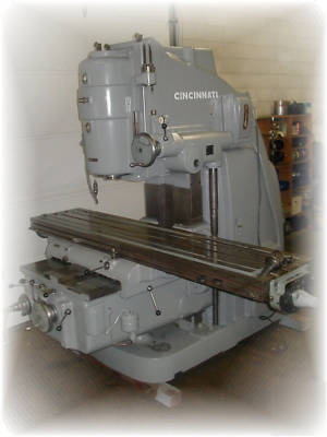 Cincinnati 5 hd vertical mill in wonderful condition 