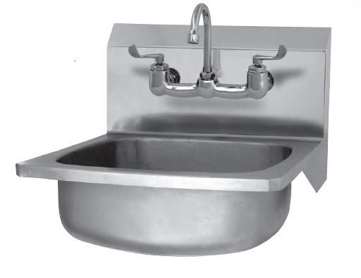 Columbia sinks economy wall mount sink