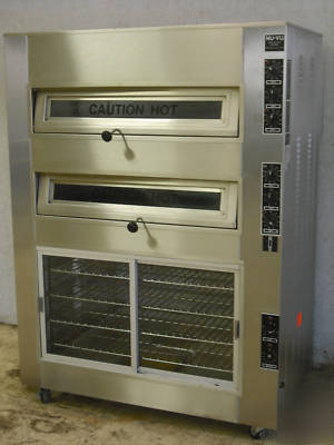 Nuvu double deck oven / 12 pan proofer /// phase 1 rare